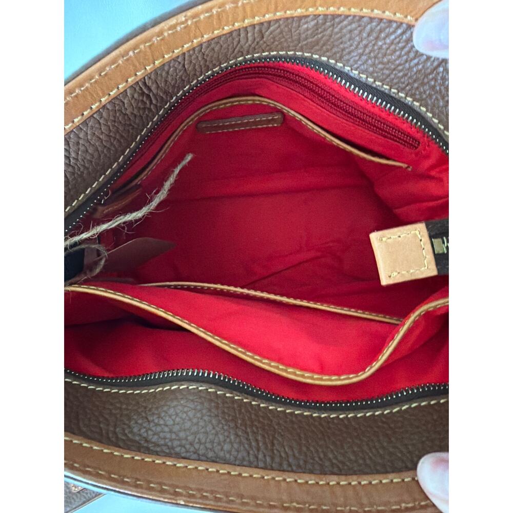 Dooney & Bourke medium pocket satchel high end pebble grain collection - Picture 13 of 14